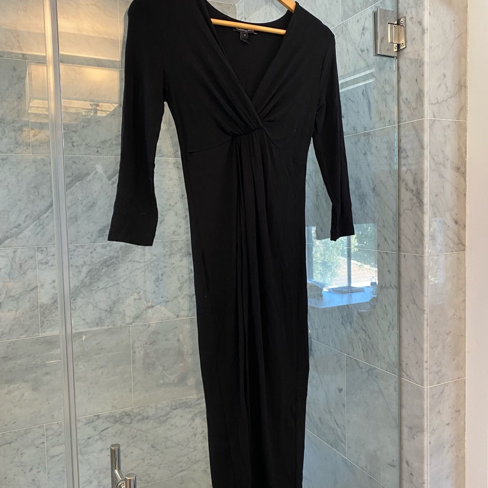 Isabella Oliver maternity black dress
